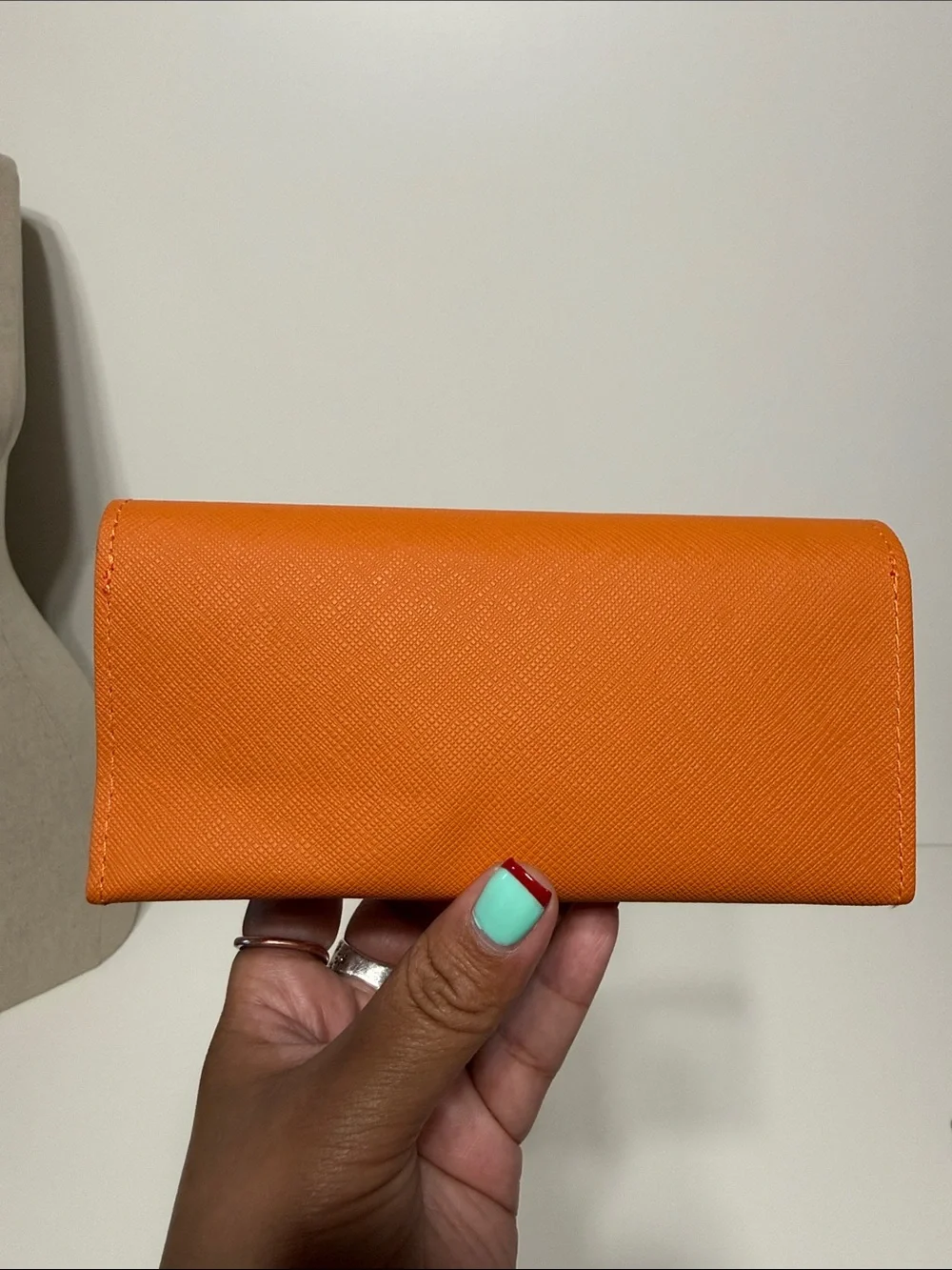 Tory Burch Orange Sunglasses Case Only